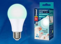 Лампа светодиодная димм для яйценоскости Uniel LED-A60-9W E27 белый