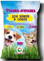 Трава для кошек и собак *Травка-муравка* 100г Сиб Сад/50