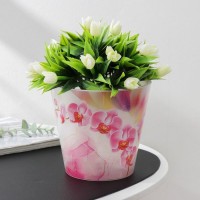 Кашпо Лондон  Orchid Deco D160мм/1,6л розовая орхидея /16