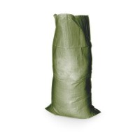 Мешок полипропилен  55Х95  зеленый КОРОТКИЙ  до 40кг  (38гр)  упаковка 100 шт /1000